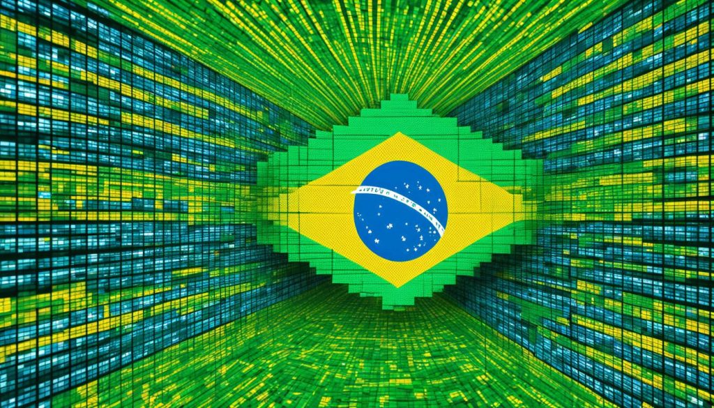 Participação do Brasil na internet